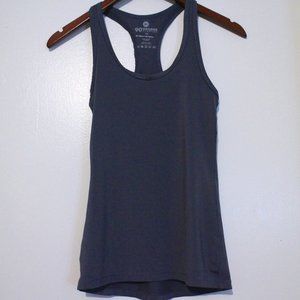 90 DEGREE, WORKOUT EXERCISE TANK, DARK GRAY, SIZE XS